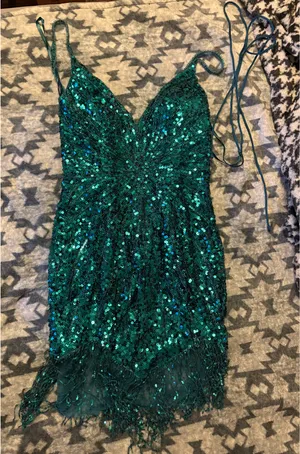 Green dress thumbnail 1