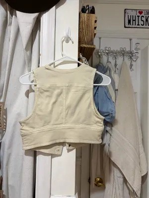 American Eagle denim top thumbnail 3