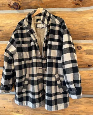 American Eagle Sherpa Lined Jacket thumbnail 3