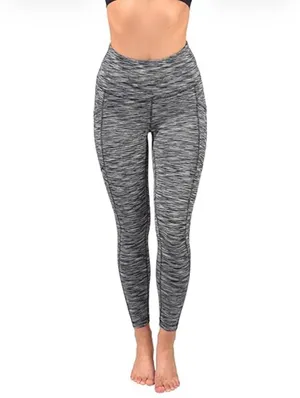 90 Degree By Reflex High Rise Ankle Length Pocketed Leggings thumbnail 4
