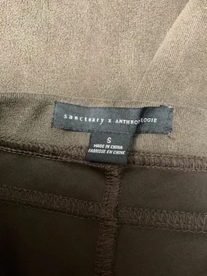 Sanctuary x Anthropologie faux suede Pants leggings thumbnail 7