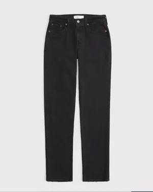 Abercrombie Jeans Mid-Rise 90s Straight thumbnail 4