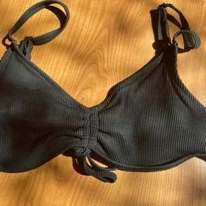 Aerie Black Bikini Top thumbnail 6