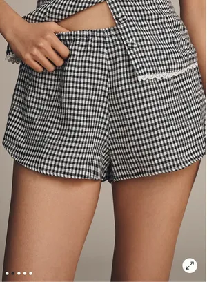 Reformation Linen Shorts thumbnail 1
