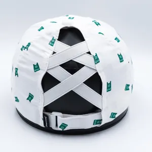 Imperial Evans Scholars‎ Par Club Hat Womens Small White Green Ponytail UPF 50+ thumbnail 3