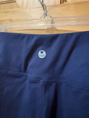 IUGA high-waisted navy leggings women’s L thumbnail 4