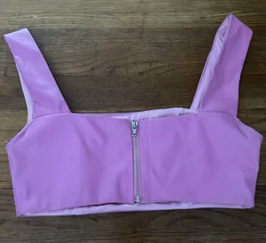 Edikted Pink Crop Top thumbnail 3