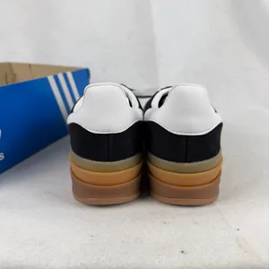 Adidas Gazelle Bold W‎ Platform Sneakers Black White IE0876 Womens US 9.5 UK 8 thumbnail 8