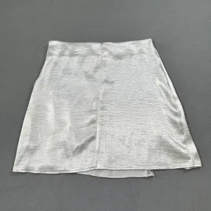 Lyaner Mini Skirt M White Lace Trim Detail‎ Back Zipper Party Cocktail Club Cute thumbnail 2