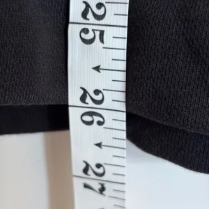 Adidas Womens‎ Black Vertical Logo Tape Pullover Hoodie Sweatshirt Size Large thumbnail 7