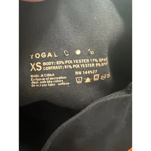 Yogalicious Womens Black High Rise Biker Shorts XS Athletic Yoga‎ Activewear thumbnail 4