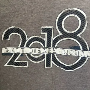 Disney Parks T-shirt Womens Mickey Mouse Baseball 2018 Blue… thumbnail 3