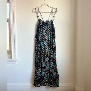 Natural Life Alice Metallic Floral Maxi Dress thumbnail 3