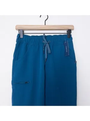 NWT Jaanuu Essential 5-Pocket Jogger XXS Caribbean Blue Scrubs Healthcare Teal thumbnail 5