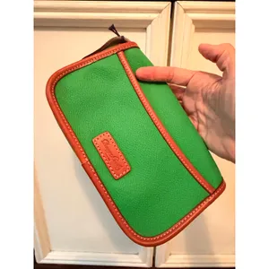 Dooney & Bourke Crossbody Women Small Kelly Green East/West Pebbled Leather Bag thumbnail 4