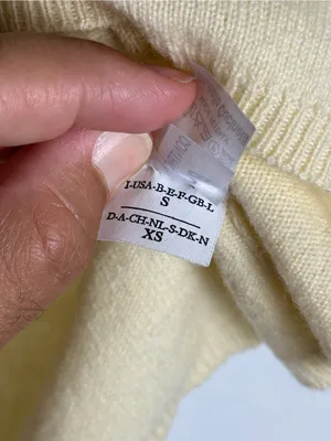 Brunello Cucinelli Cashmere Butter Yellow Cashmere Top Sz S thumbnail 6
