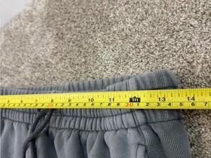 TNA Aritzia Sweatfleece Boyfriend Sweatpants Cozy Fleece Joggers Womens XS Gray thumbnail 7