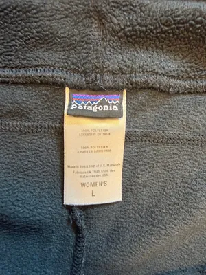 Women’s Black Casual fleece Drawstring Pants thumbnail 3