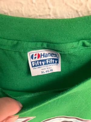 FIRM Vintage 80s single stitch 40 and Sporty Unisex t-shirt size XL thumbnail 5