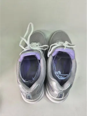Reebok Easy Tone Rocker Sole Toning Sneakers Gray & Purple 8.5 thumbnail 7