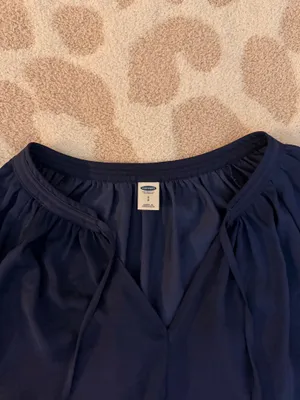 Old Navy Blue Blouse thumbnail 3