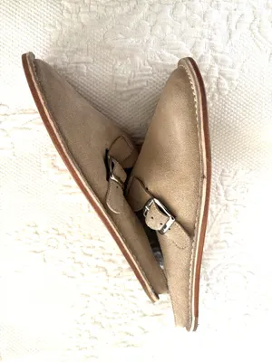 Free people clog mules suede sz EU3 7 US sz 7 thumbnail 2