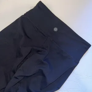 Athleta Pants Womens XS Black High Rise Chaturanga Athletic Pilayo Wide Leg NWT thumbnail 12