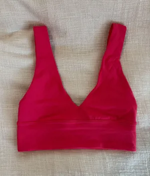 Hot Pink Lululemon Sports Bra thumbnail 1