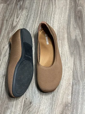 Dream Pairs Tan Round-Toe Ballet Flats thumbnail 8