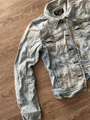 Vintage Polo Jeans Co Ralph Lauren Denim Jacket Womens Small Light Wash Y2K 90s thumbnail 8