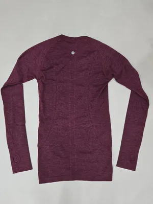 Lululemon Athletica Swiftly Tech Long-Sleeve Shirt 2.0 Size 6 thumbnail 3