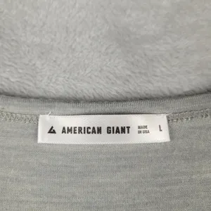 American Giant Women's Top L Large Base Layer Merino Wool Blend Gray Long Sleeve thumbnail 3
