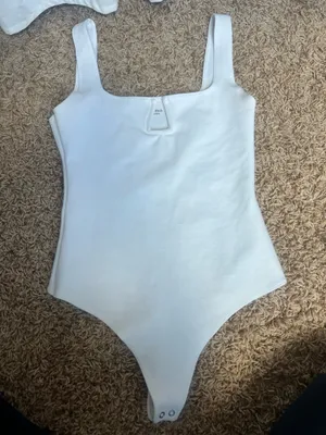 Abercrombie White Bodysuit thumbnail 1