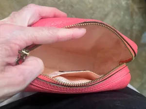 Kate Spade New York Perri Lane Looloo Pink Leather Laser Cut Crossbody Bag EUC thumbnail 12