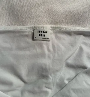Aritzia Sunday Best White Halter Top thumbnail 4