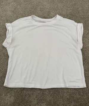 White Short Sleeve Tee thumbnail 1