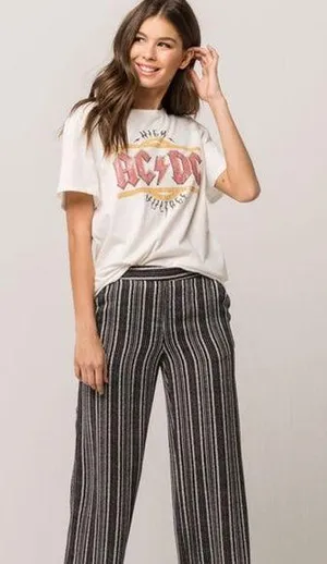 Tilly's NWT IVY & MAIN Stripe Womens Wide Leg PantsIvy & Main Stripe Wide Leg Pants. thumbnail 1