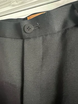 Classiques Entier women’s black wool lined Dress Pants vintage Nordstrom thumbnail 2