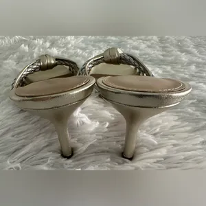 Veronica Beard Women's Misa Knot-Front Heel Sandals Shoes Sz 7‎ thumbnail 5