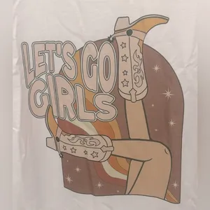New let’s go girls tee Size M thumbnail 2