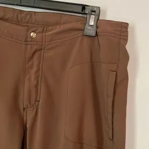 Marmot Women’s Brown Cropped Hiking Pants Medium Lightweight Outdoor #785 thumbnail 3