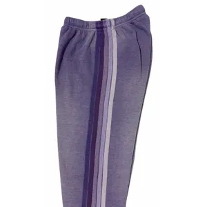 Aviator‎ Nation 5 Stripe Sweatpants Faded Grape Size XS thumbnail 8
