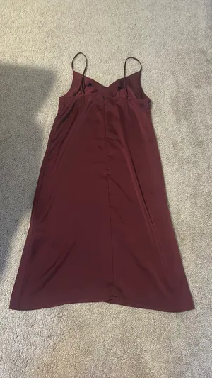 Forever 21 Maroon Slip Dress thumbnail 3