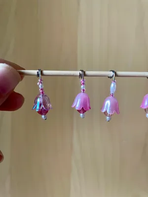 Pink Flower Charms thumbnail 2