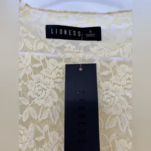 Lioness Midnight Mini Dress in Butter thumbnail 6