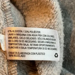 Wild Fable Gray Cropped Hoodie Sweatshirt with cord size S thumbnail 9