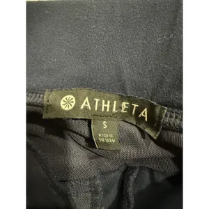 Athleta Mens Navy Blue Athletic‎ Shorts Zipper Pockets Size S Activewear thumbnail 3
