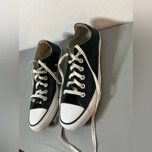 Converse Chuck Taylor All Star Double Tongue Black Iris Low Top Shoes Sz 9 Women thumbnail 4