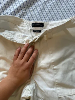 Aeropostale White Jeans thumbnail 4