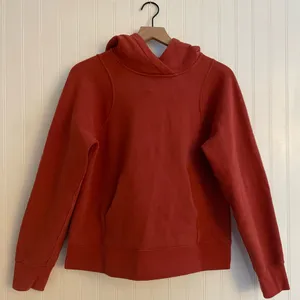 LULULEMON Loungeful Hoodie Sweatshirt Pullover Fleece in Red Rock Size 6 thumbnail 7